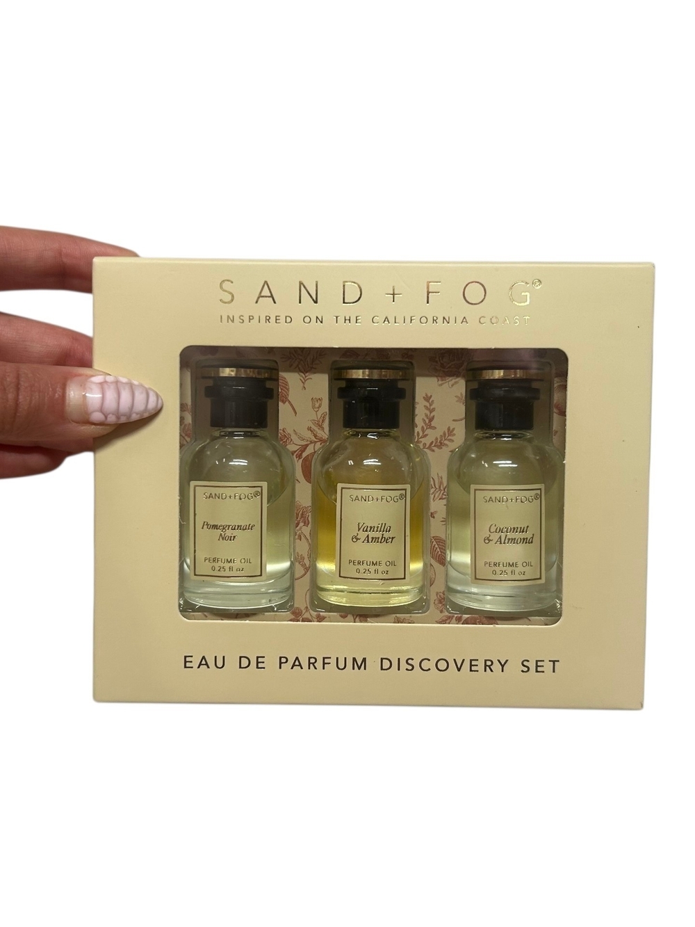 Sand + Fog Eau de Parfum Discovery Set Of Three